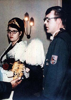 Königspaar 1965/1966 Horst-Werner und Heidi Czerwonka