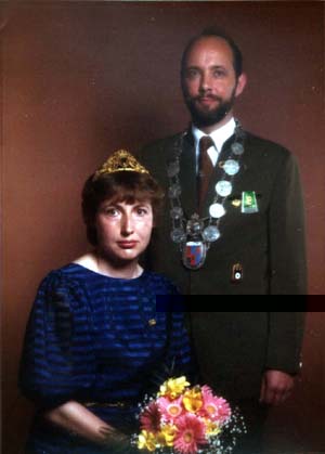 Königspaar 1983/1984 Klaus und Barbara Mandt