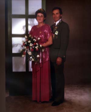 Königspaar 1985/1987 Kurt und Hildegard Braun