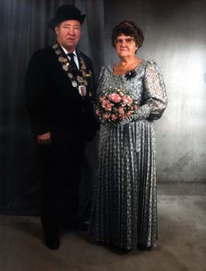 Königspaar 1989/1991 Heinz und Marainne Jähnert
