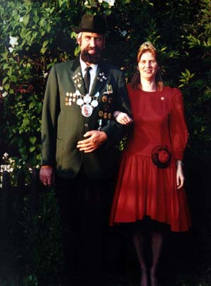 Königspaar 1995/1997 Detlef und Helga Frühauf
